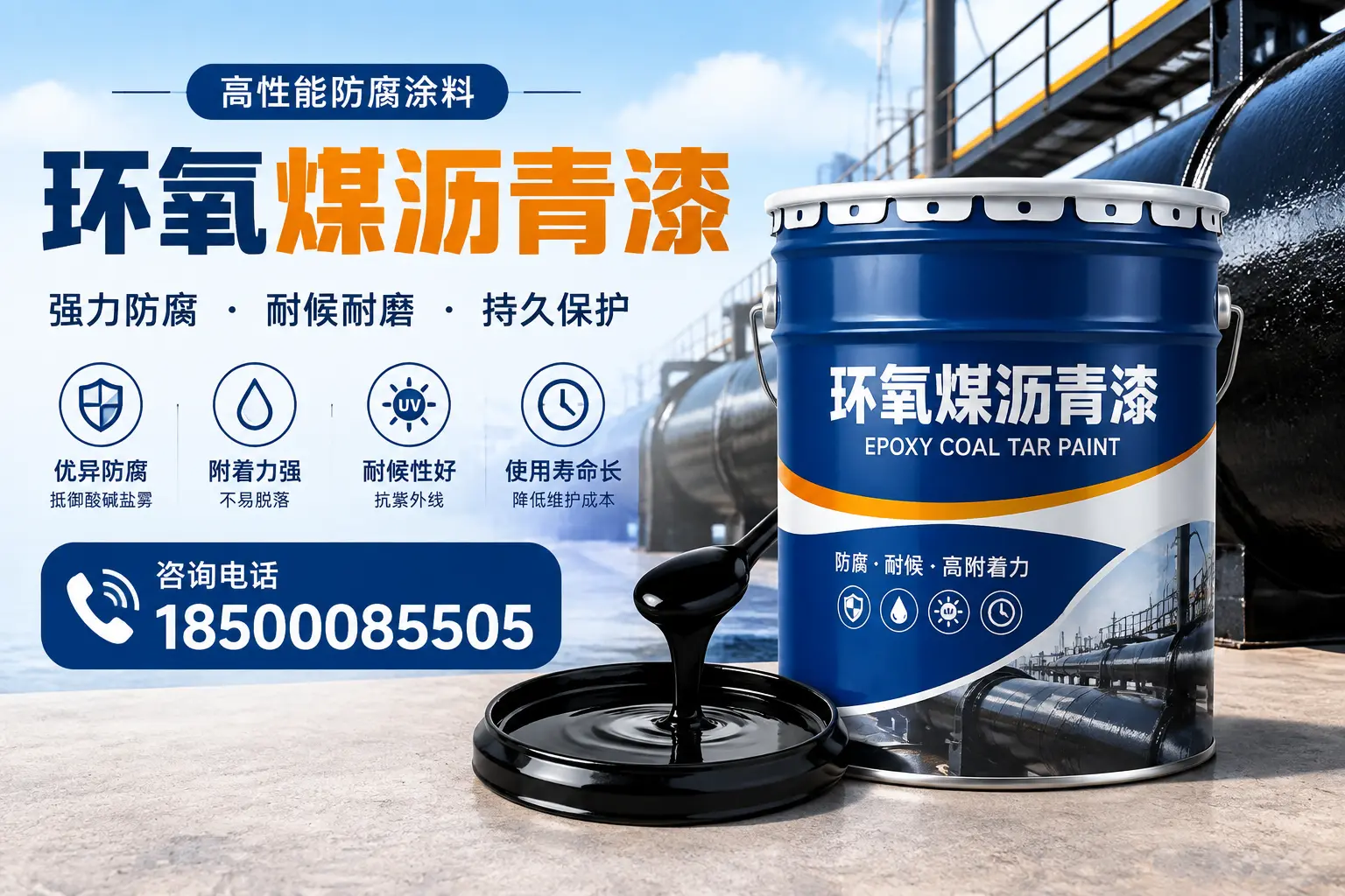 如何选择适合的环氧煤沥青漆?专家建议在四平的最佳选项